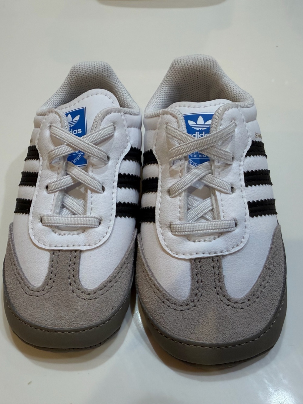 Adidas Samba OG Black/White Baby Crib Sneakers - SZ 5 C